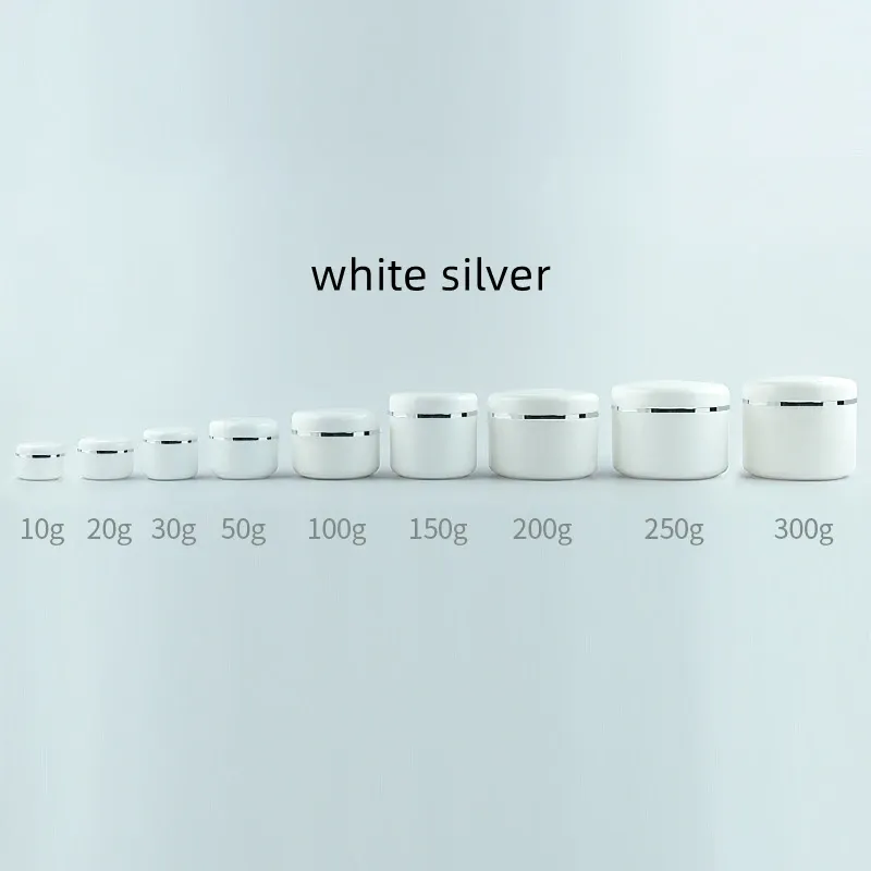 10g white silver 15pcs