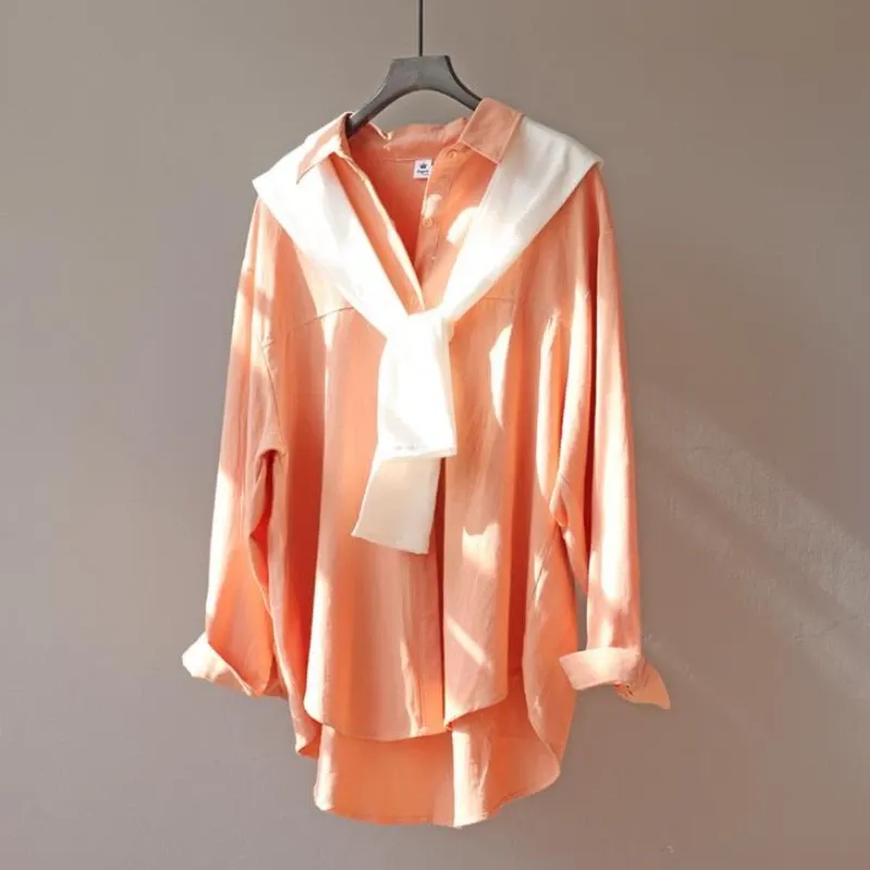 orange with shawl