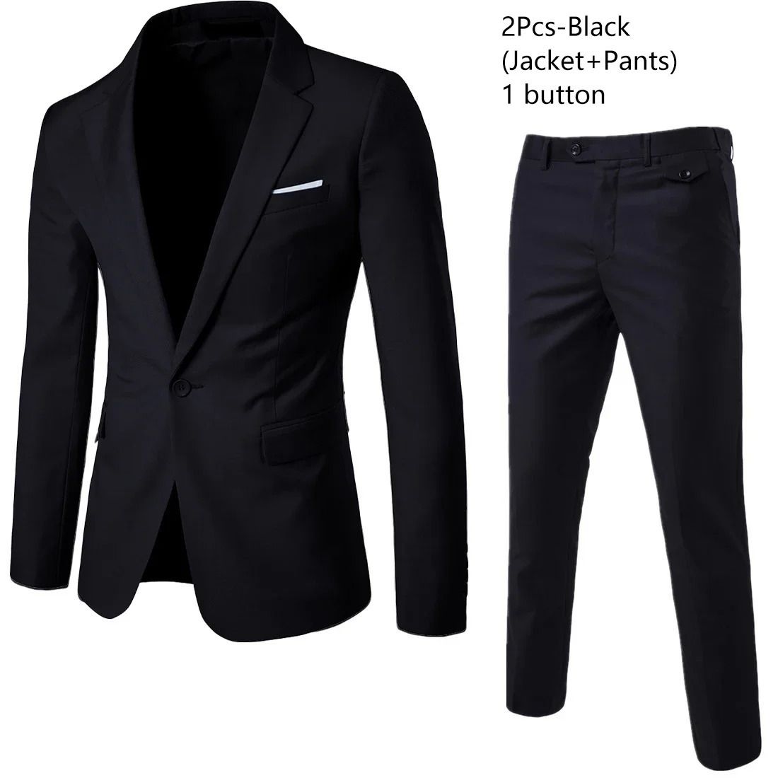 Black 2-piece Suit