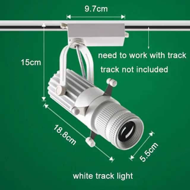 Weißes Schienenlicht – 5 W, 6000 K