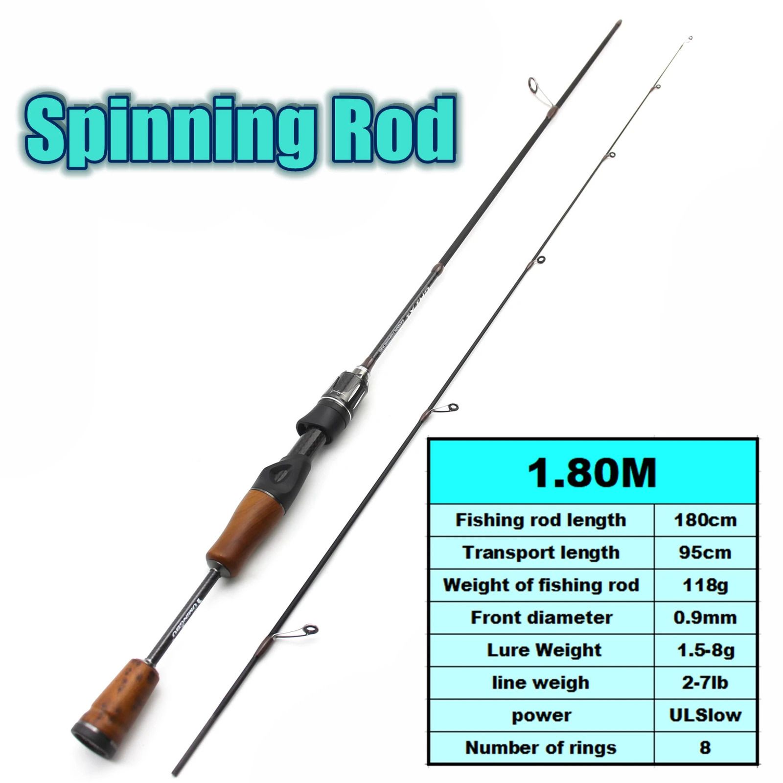 1.80m Spinning Rod