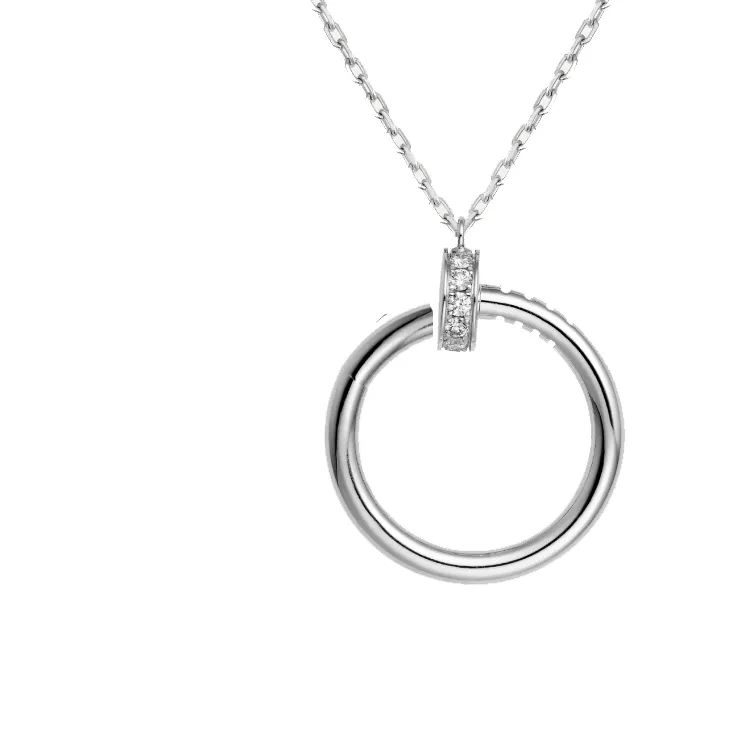 Collana in argento 1#senza scatola