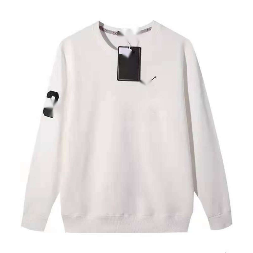 Sudadera con capucha blanca (bordada) Paul