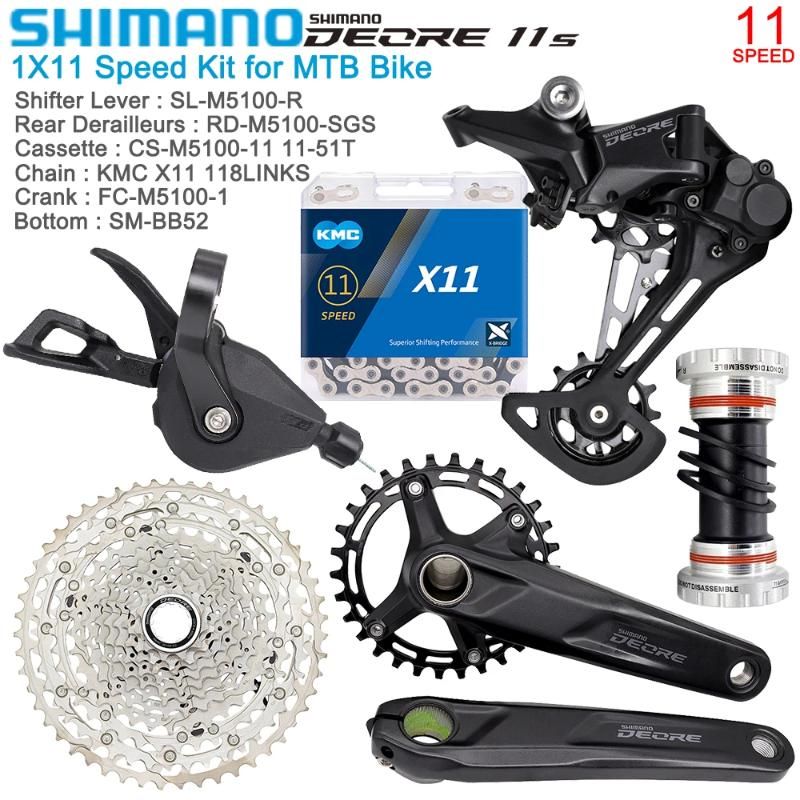 30T Chainring 175mm Crank M5100-51T-N-BB