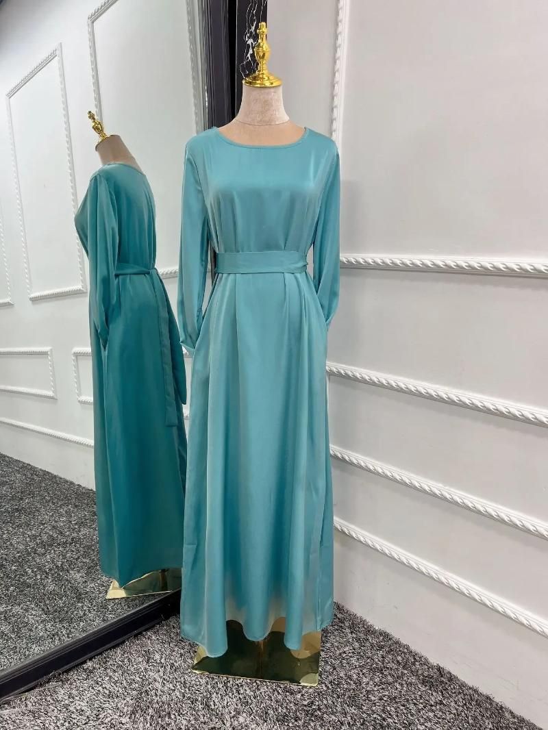 S meerblauwe abaya