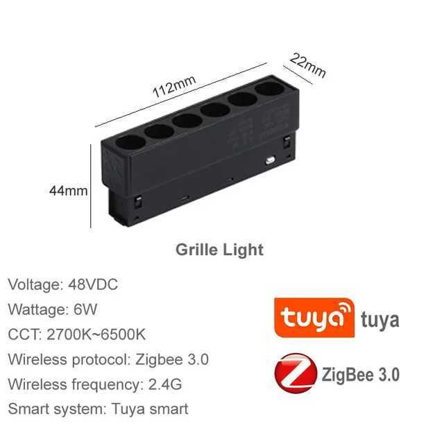 Opções: luz da grade de 6W