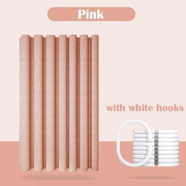 Pink-white Hooks-W180xh200cm