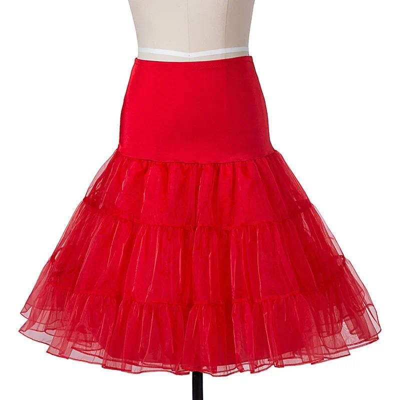 Pettiskirt rood