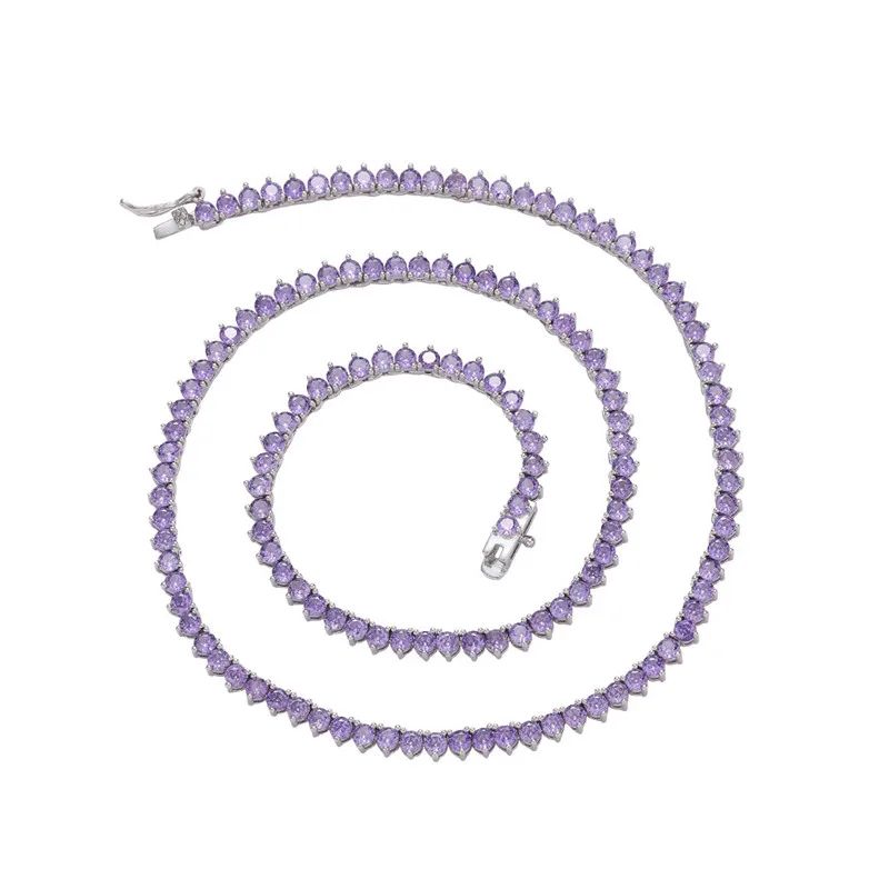 Metal Color:purpleLength:18inch