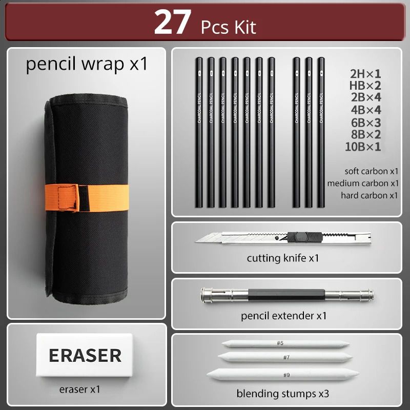 27 Pcs Kit