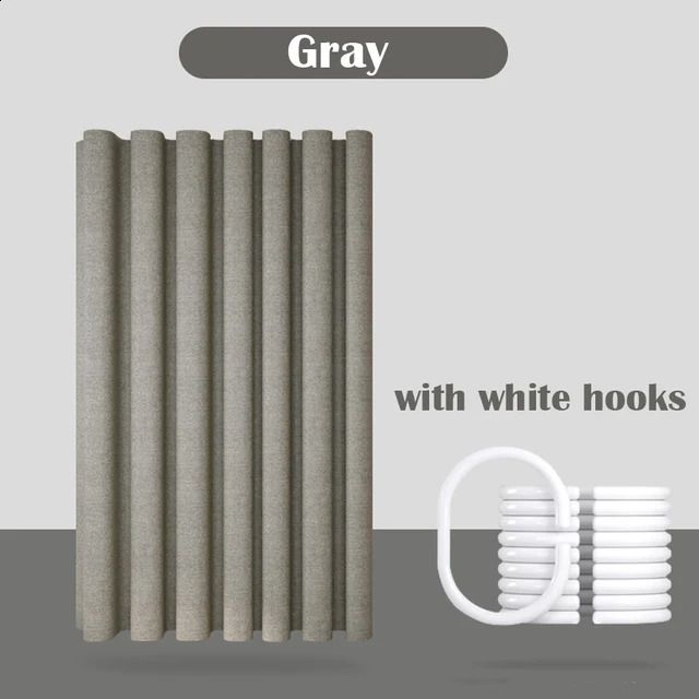 Gray-white Hooks-W80xh180cm