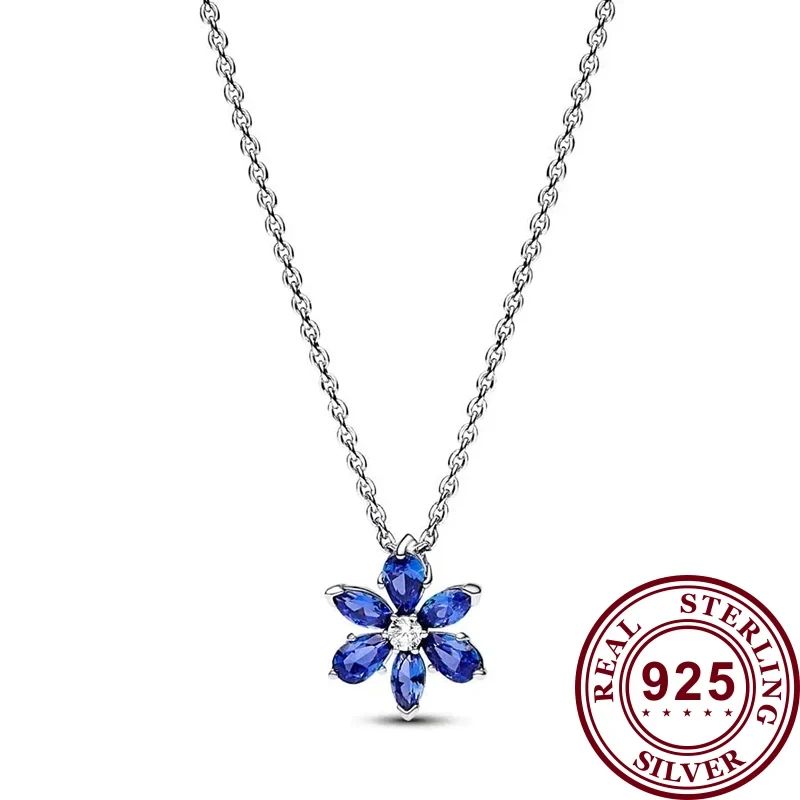 Couleur de la pierre précieuse : collier en argent-4.