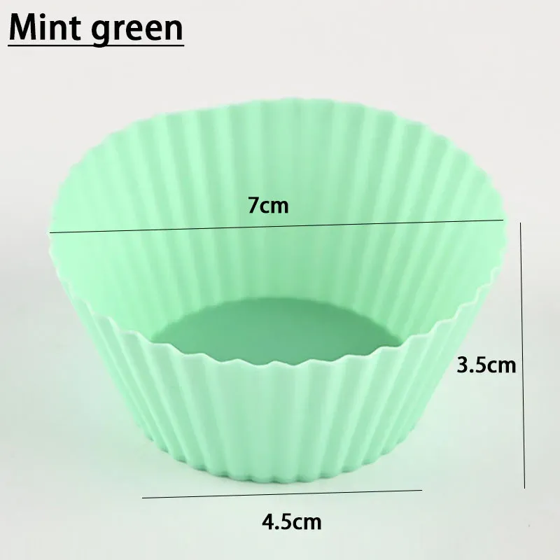 3pcs Mint Green