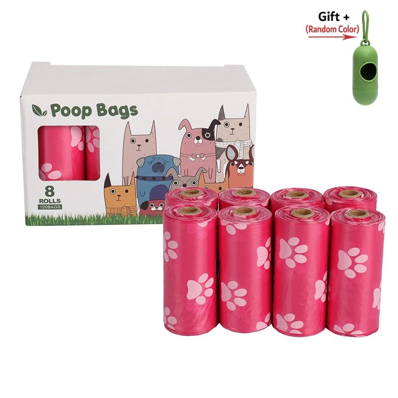 Color:8Rolls Pink Paws