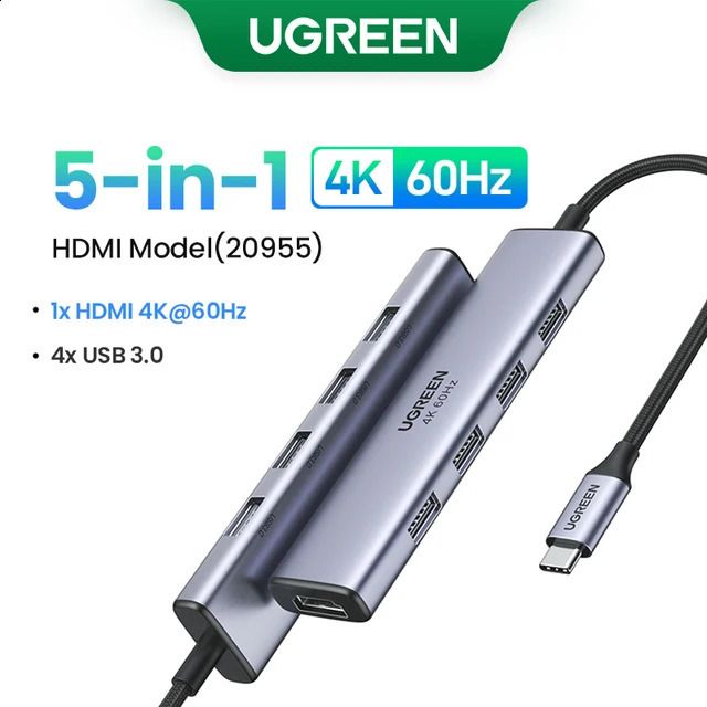 Concentrateur HDMI 5 en 1