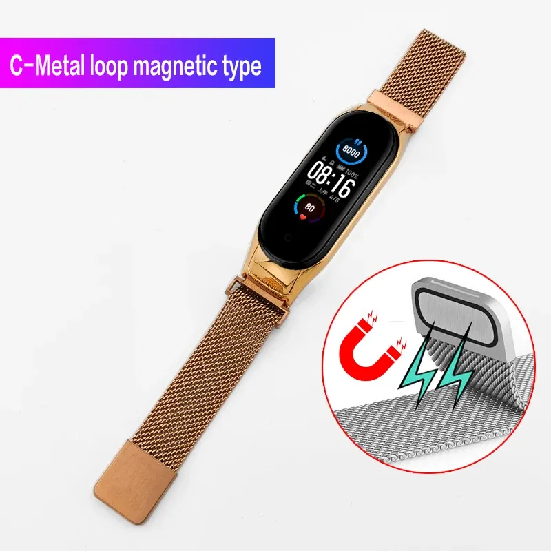 Dla MIBAND 2 C-Rose Gold