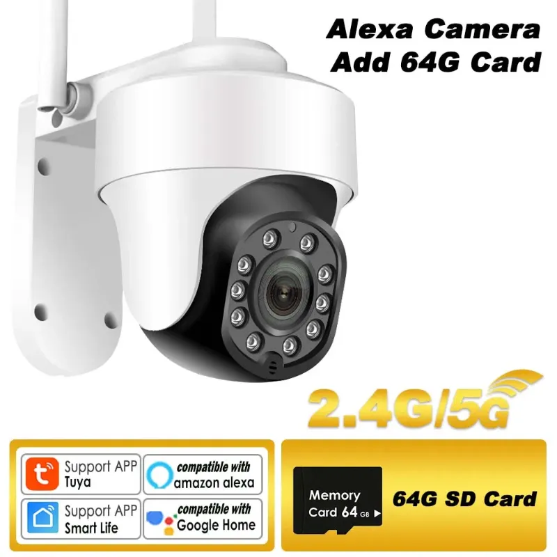 CHINA UE plug Alexa Câmera 64G
