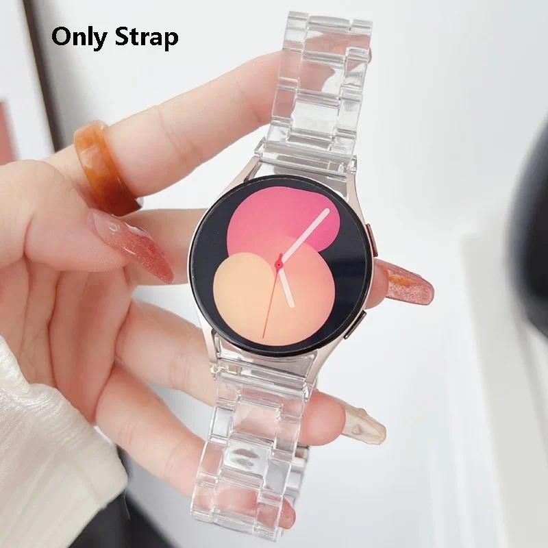 Galaxy Watch 4 44mm Endast Clear Strap