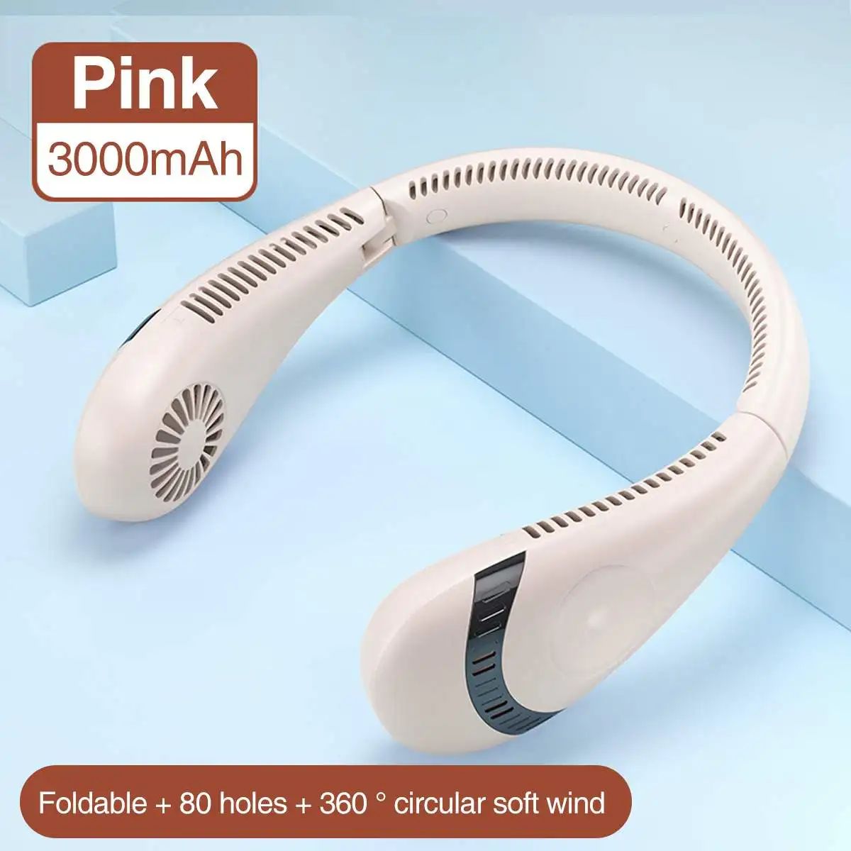 Cor: 3000mAh rosa