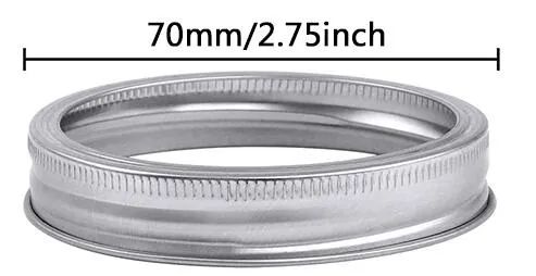 70mm ring (zilver)