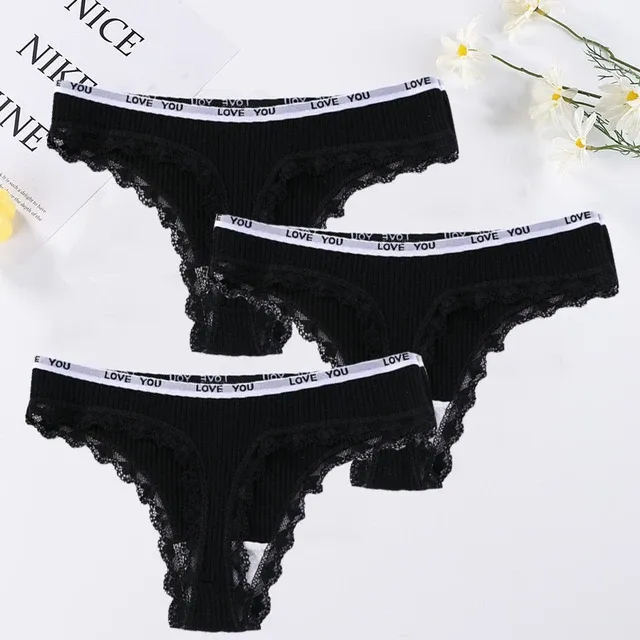 BlacK 3PCS