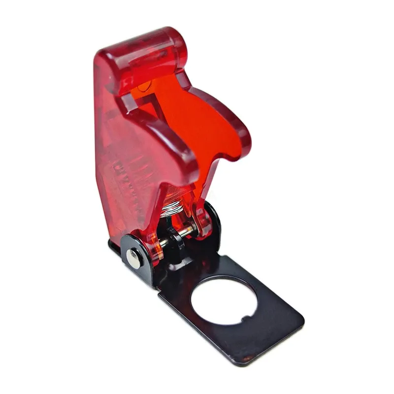 Interruptor LED Vermelho Transparente4