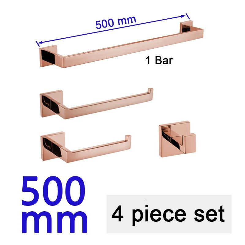 50 cm 1 ensemble de barres