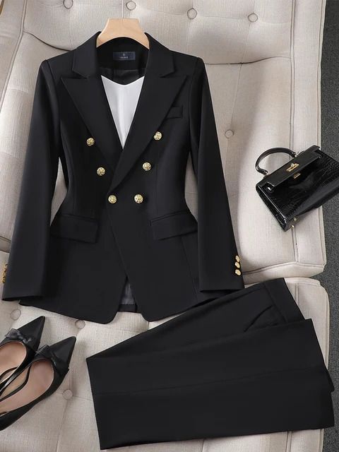 Black Pant Suit