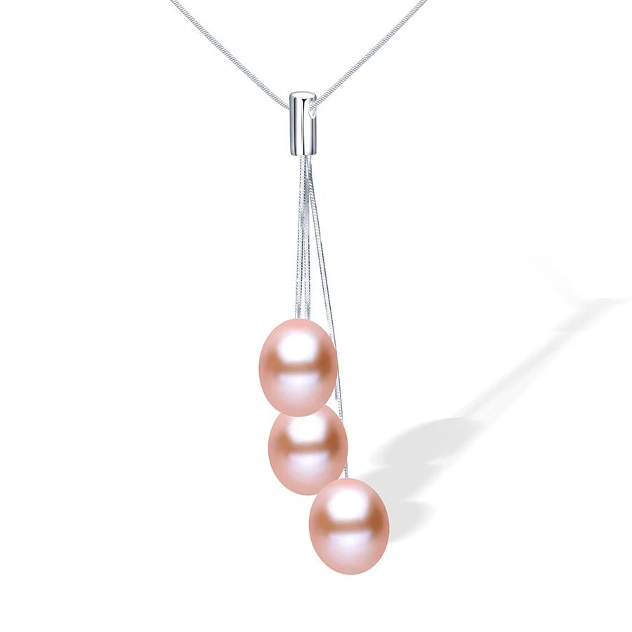宝石の色：真珠ごとのピンクサイズ：8-9mm