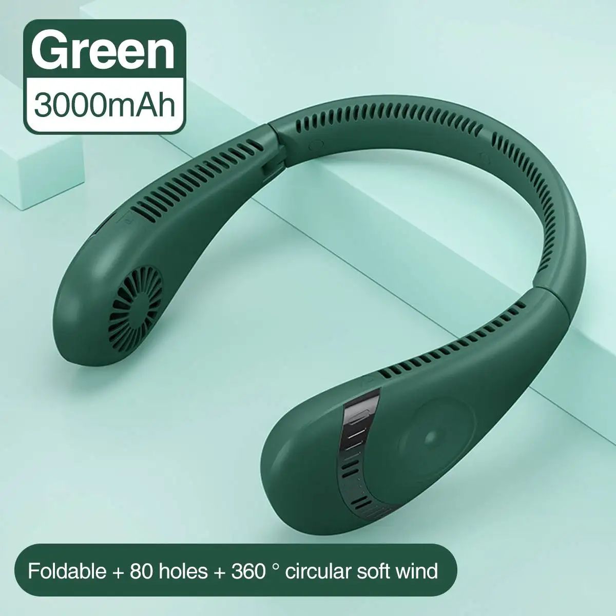 Cor: 3000mAh verde