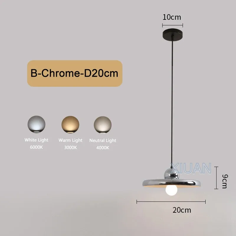 3 Color Temperature B Chrome 20cm