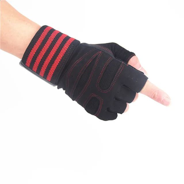 guantes rojos