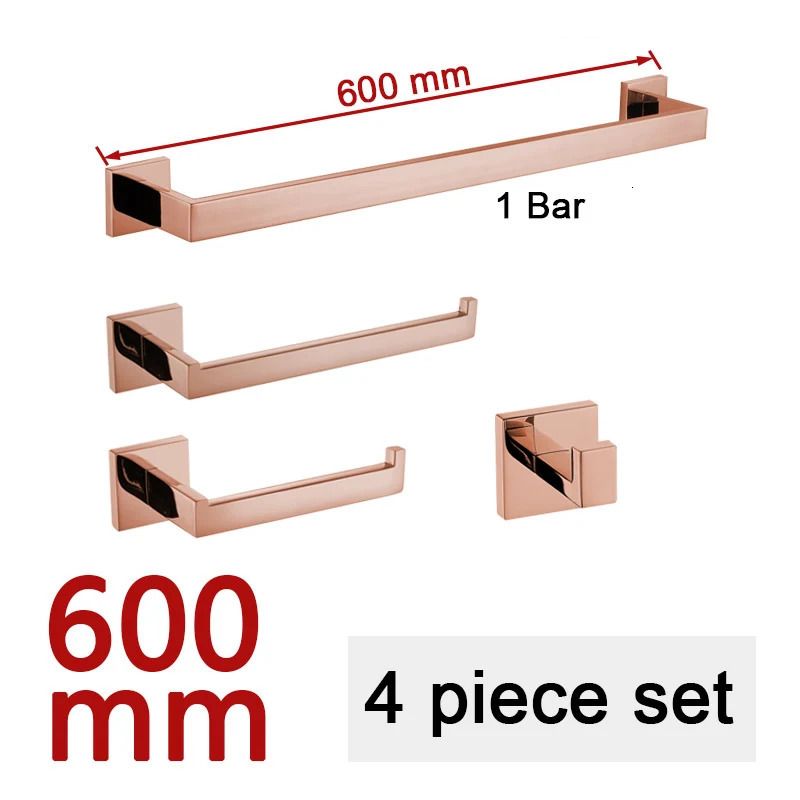 60 cm 1 ensemble de barres