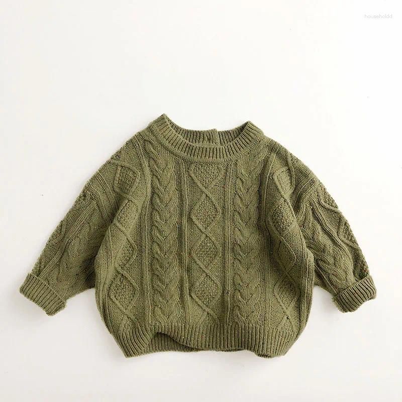 Grüner Pullover