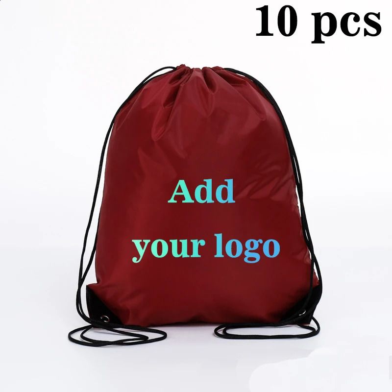 10 Pcs Wine Red