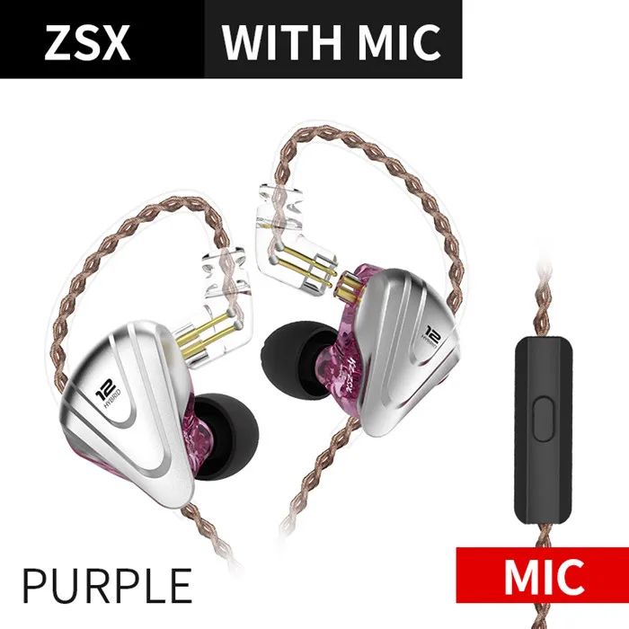 Color:Micrófono ZSX morado