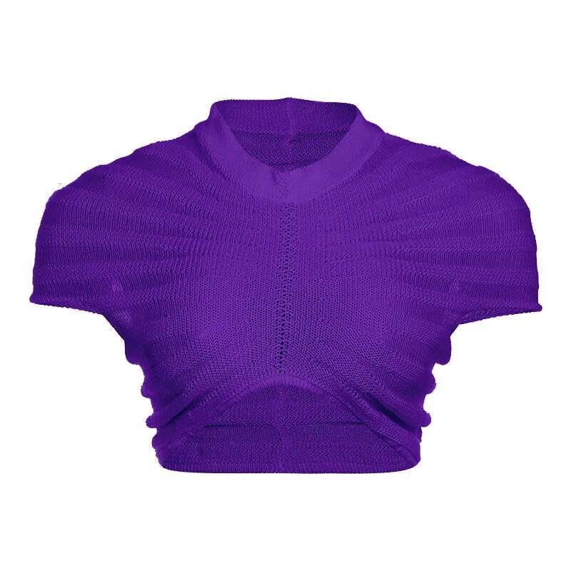 Purple Short Sleeve