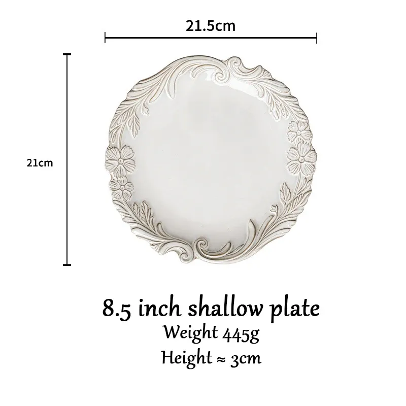 8.5inches plate