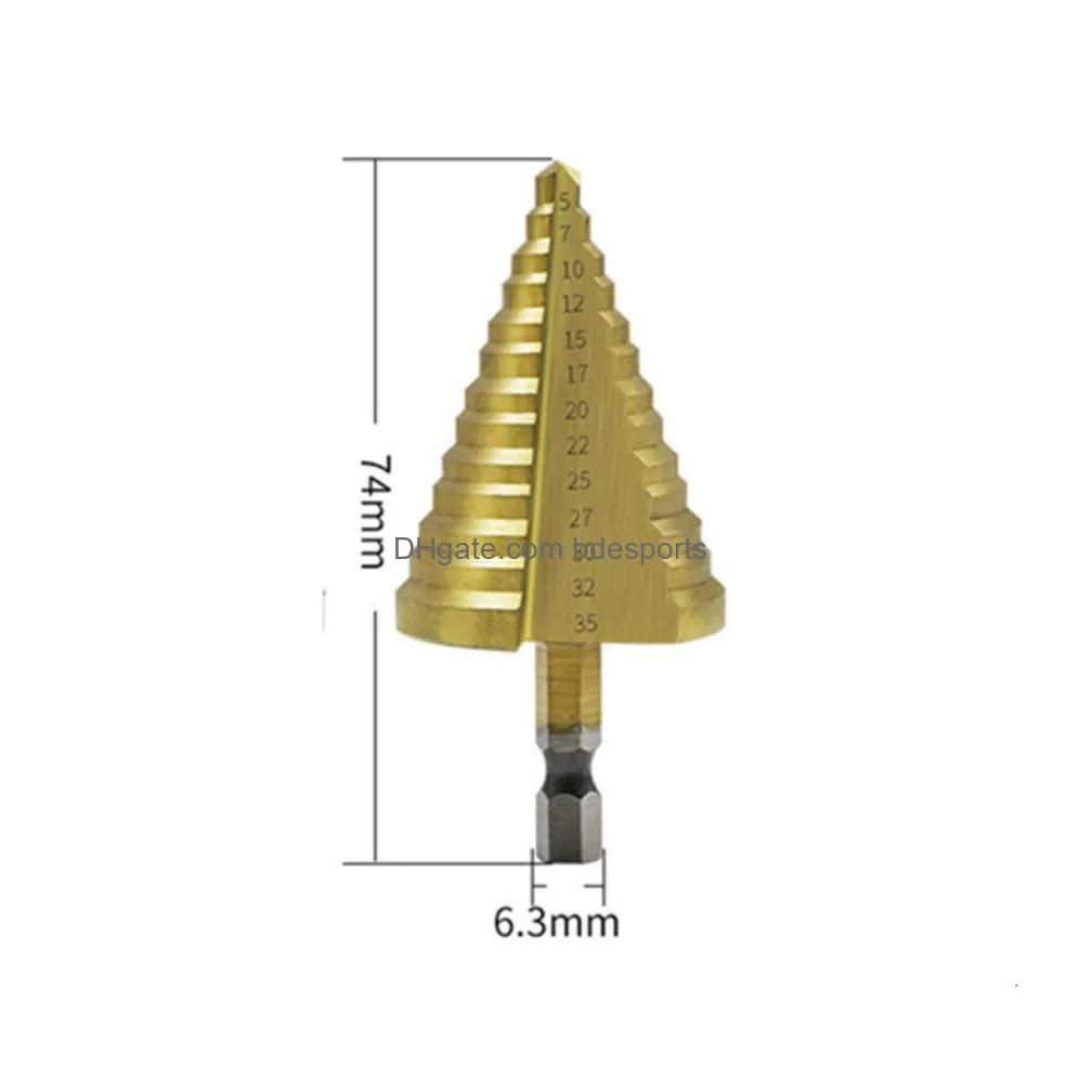 Tige hexagonale dorée