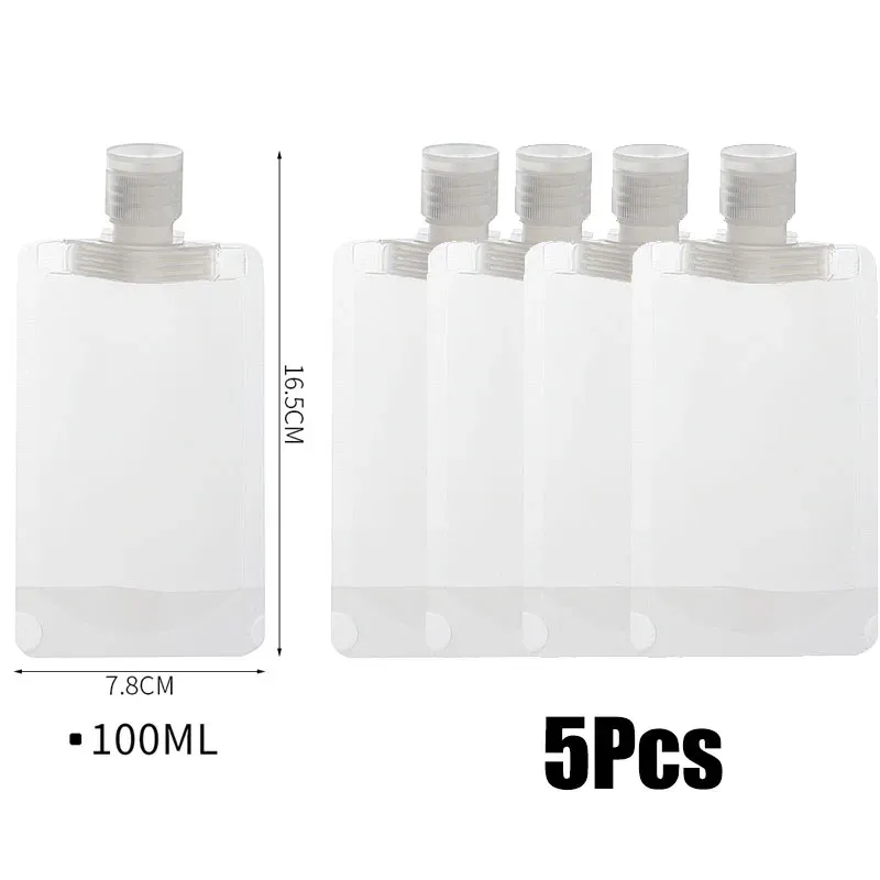 5pcs 100ml.