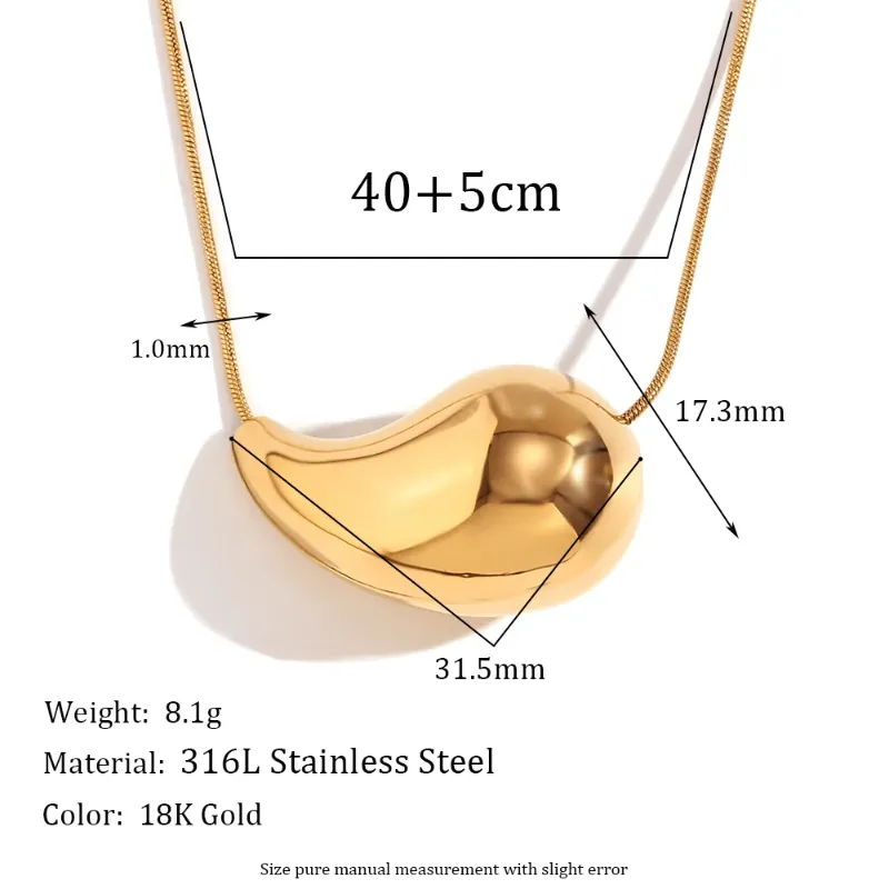 40cm Gold Pendant