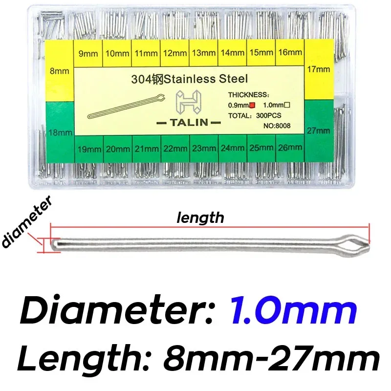 1,0 mm heltal 8-27mm