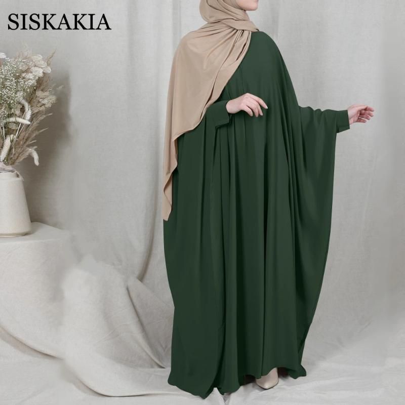 grön abaya en storlek