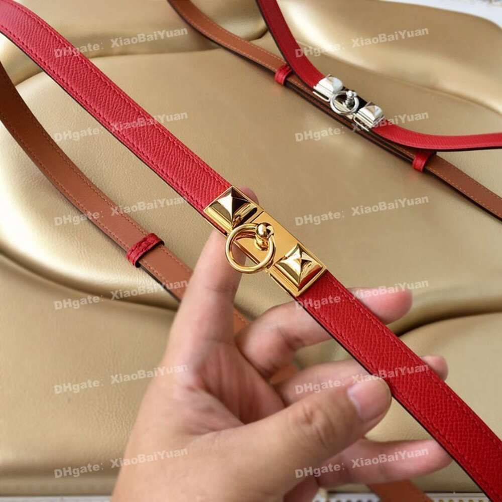 9 Red Gold Buckle
