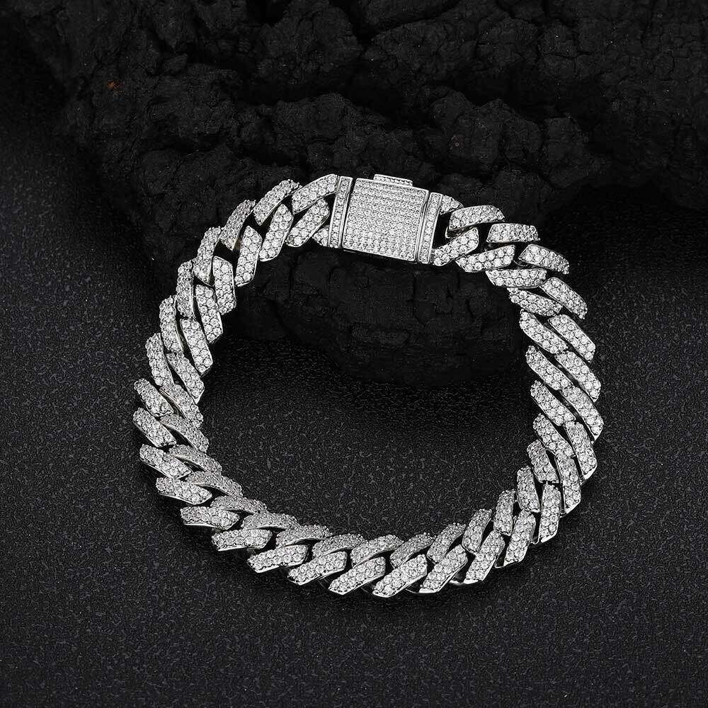 Platine (largeur 10mm)-Bracelet 8 Pouces