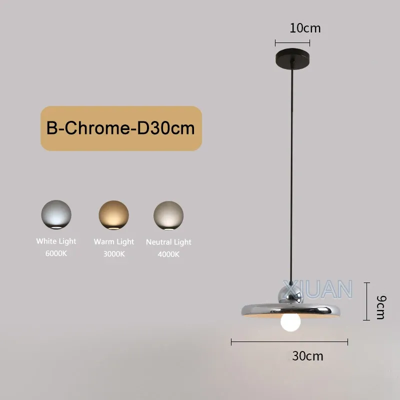 3 Kleurtemperatuur B Chroom 30cm