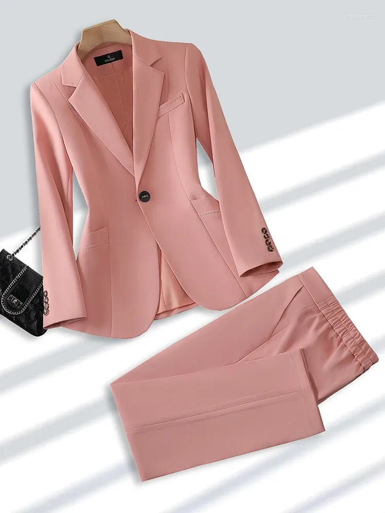 Pink Pant Suit