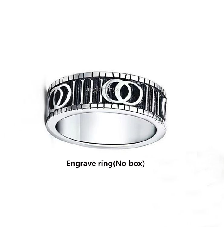 Engrave ring(No box)