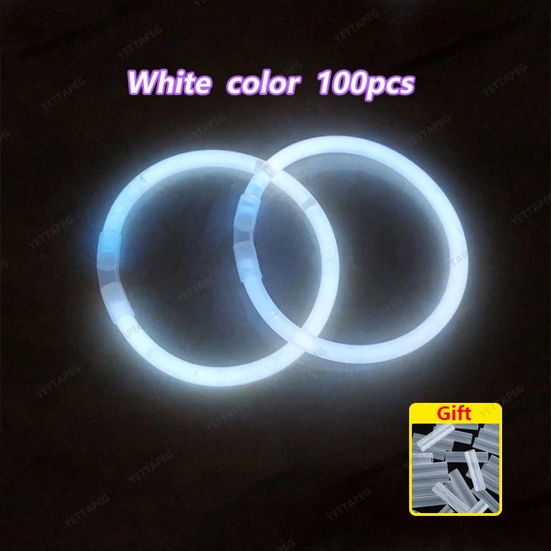 100pcs-white