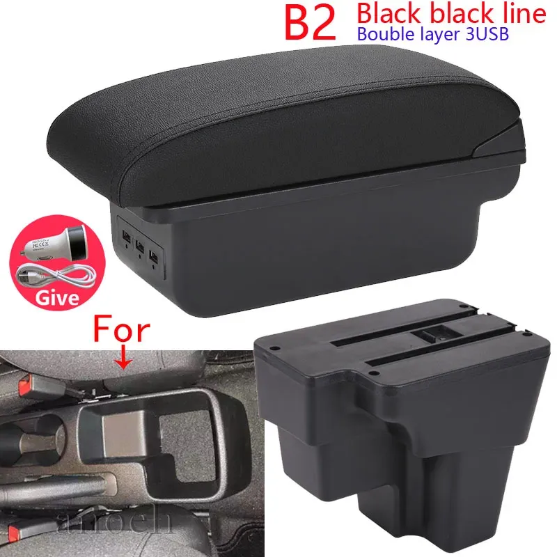 China B2 Black line 3USB